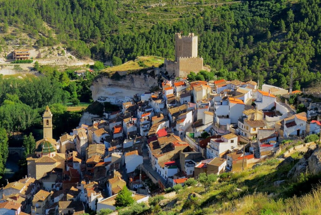 Vista aérea Alcalá del Júcar