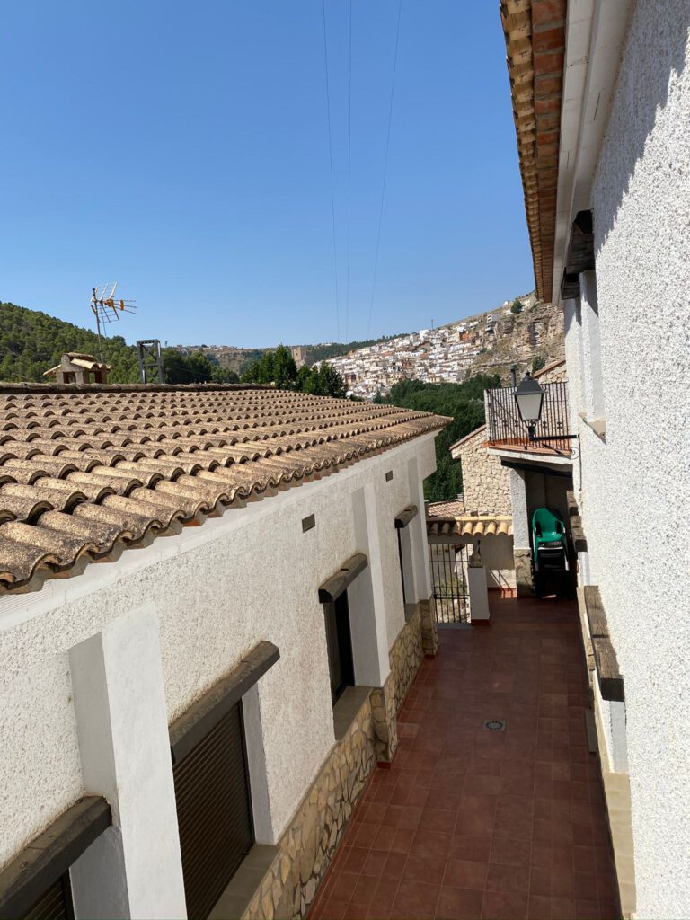 Patio comun Casas Rurales Diego Paleta