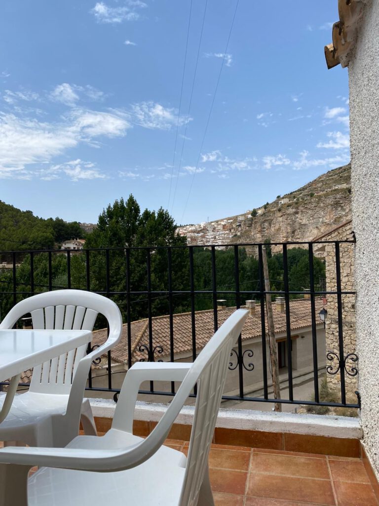 Terraza Casa Rural 10 Alcalá del Júcar