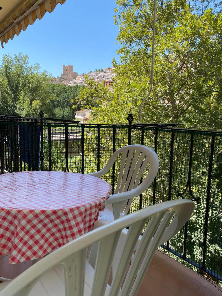 Terraza Apartamento Rural 1 Alcalá del Júcar