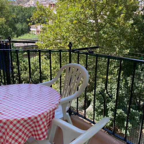 Terraza Apartamento Rural 1 Alcalá del Júcar