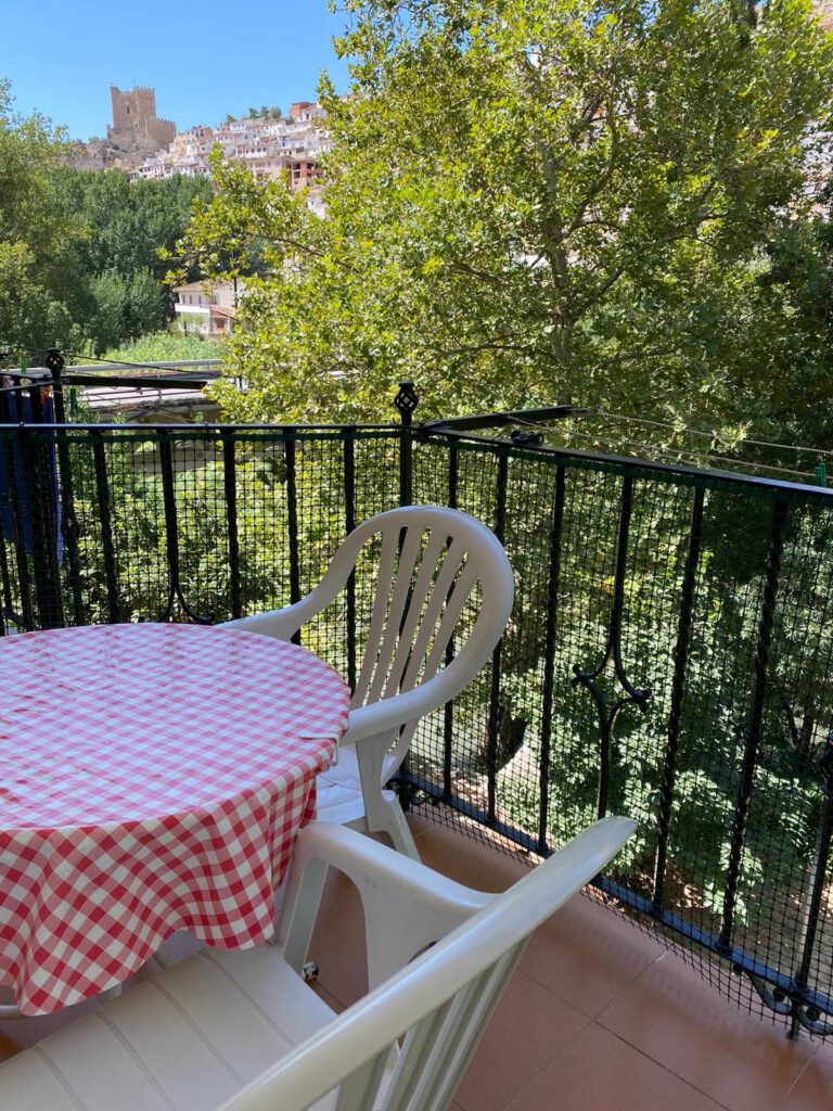 Terraza Apartamento Rural 1 Alcalá del Júcar